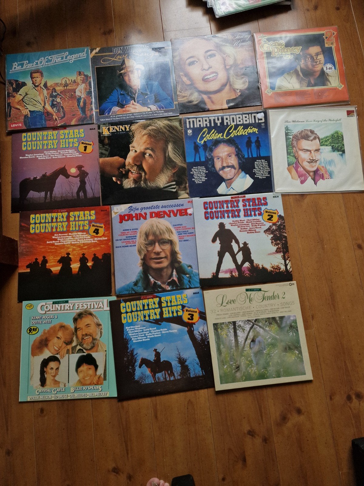 14 x lp country lps vinyl, Ophalen of Verzenden, Gebruikt, 12 inch