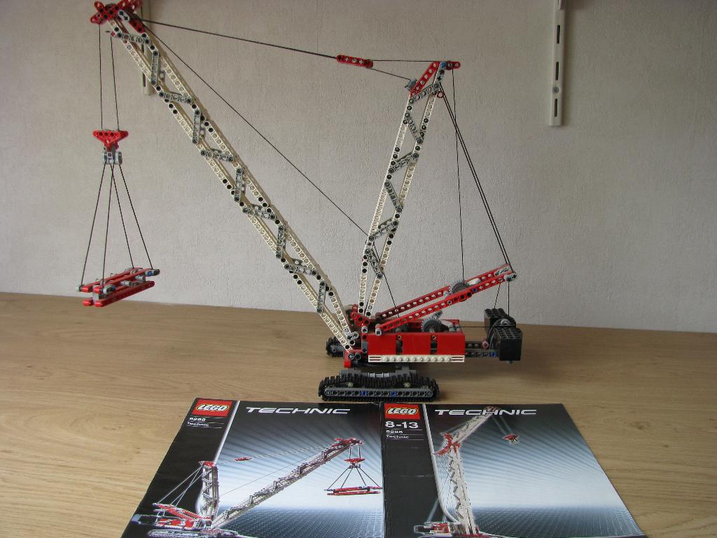 Lego Technic - 8288 - Verrijdbare Kraan, Ophalen, Lego, Compleet, Zo goed als nieuw