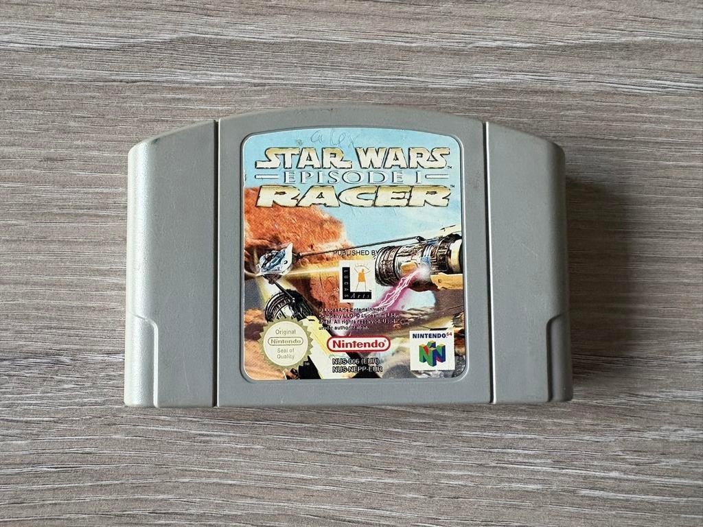 Star Wars Racer Episode 1 voor de Nintendo 64., 1 speler, Ophalen of Verzenden, Racen en Vliegen, Vanaf 3 jaar