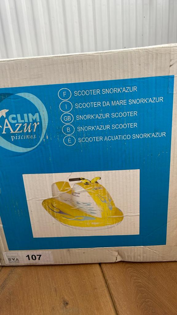Clim Azur Snork'Azur Waterscooter - Nieuw in doos, Ophalen, Nieuw