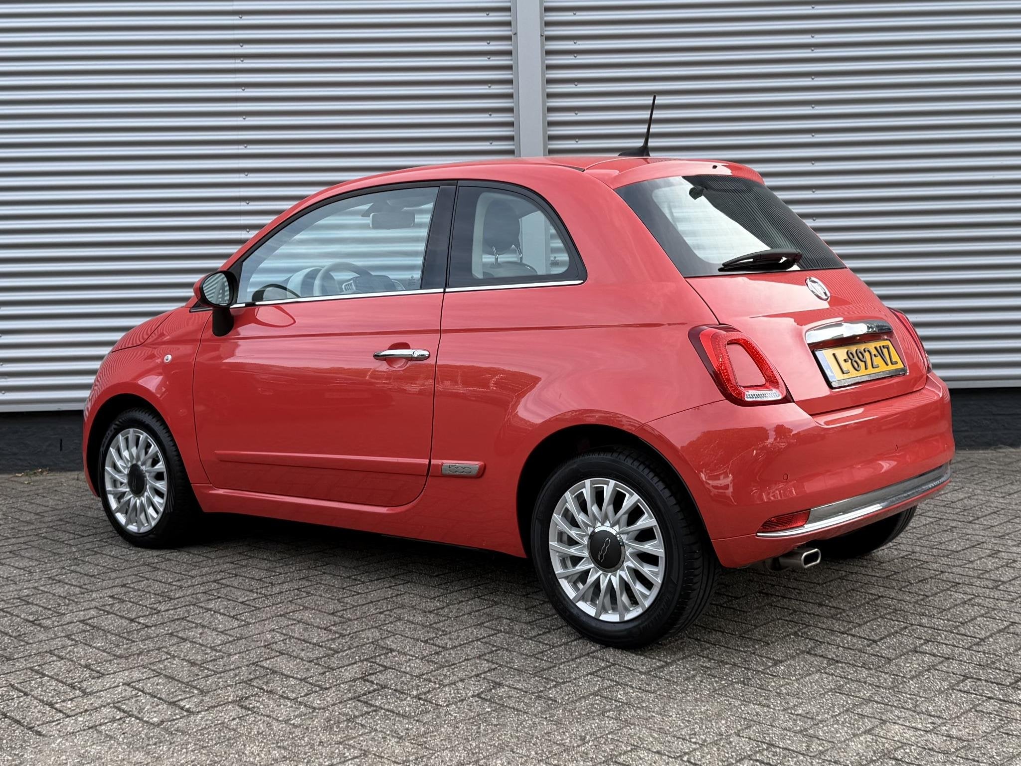 Fiat 500 1.2 Lounge | Airco | Sensoren | Cruise Control | Bl, Auto's, Fiat, Voorwielaandrijving, Stof, Gebruikt, 4 cilinders