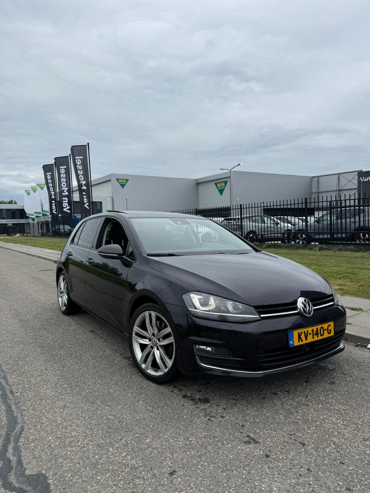 Volkswagen Golf 1.4 TSI 103KW DSG 7 2013 Zwart, Auto's, Volkswagen, 4 cilinders, Zwart, 1395 cc, 650 kg