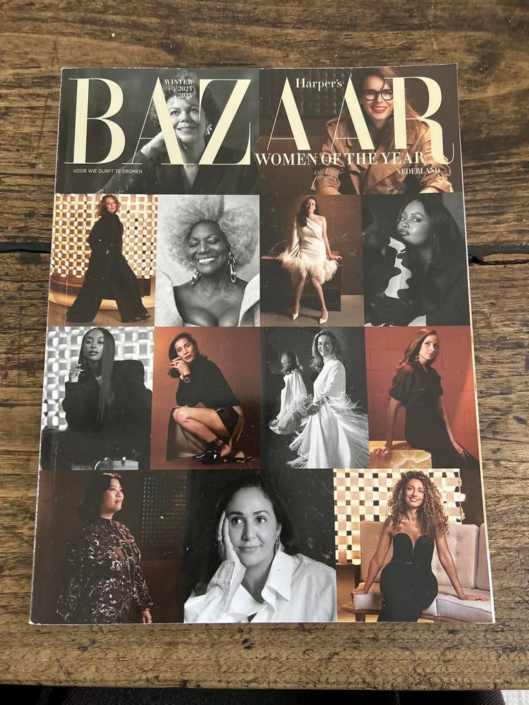 Harper's Bazaar Nederland - Women of the Year Winter 2023/20, Ophalen of Verzenden, Zo goed als nieuw, Glossy