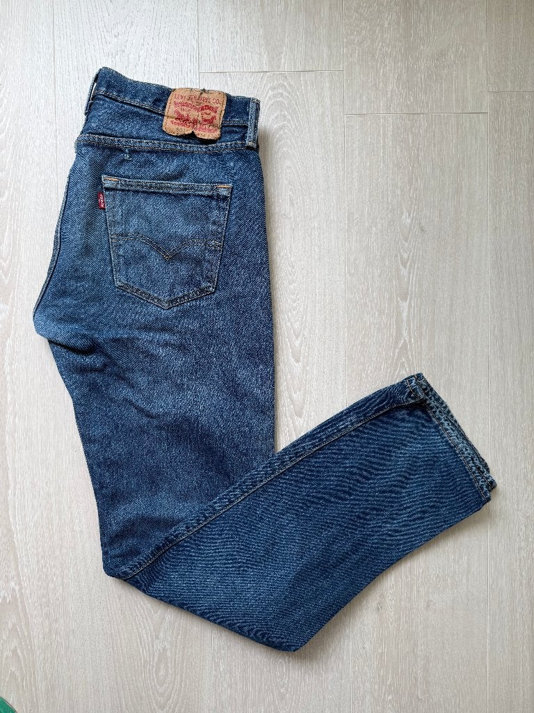 Levi's 501 Spijkerbroek W34L36, Blauw, ., Ophalen of Verzenden, Zo goed als nieuw