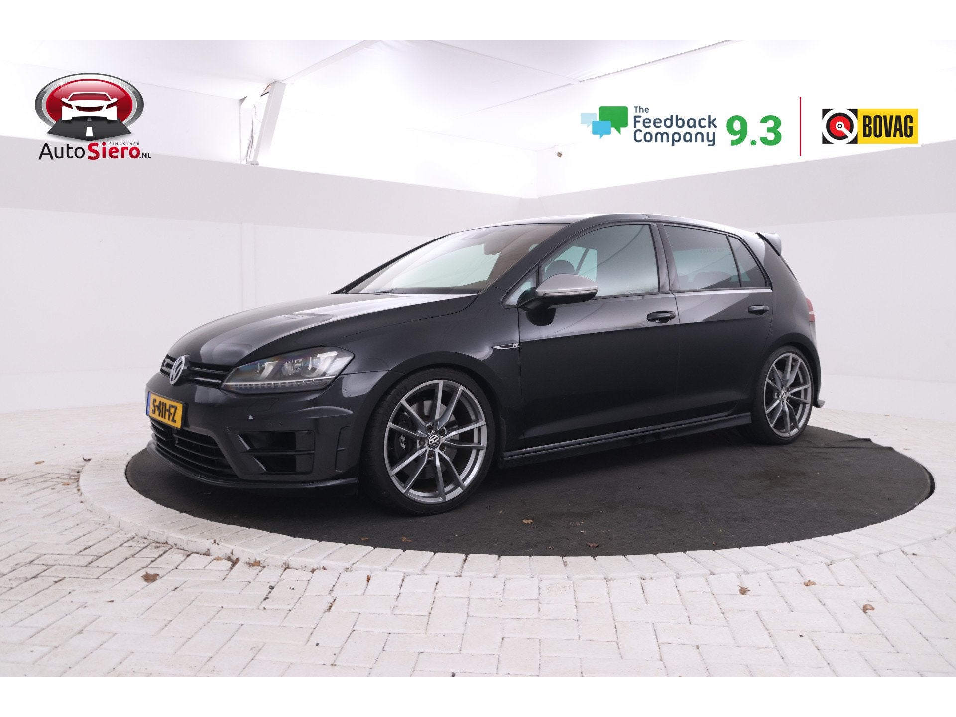 Volkswagen Golf 2.0 TSI R 4Motion 400pk! Automaat, Volleder, Auto's, Volkswagen, Automaat, Gebruikt, Euro 6, 4 cilinders
