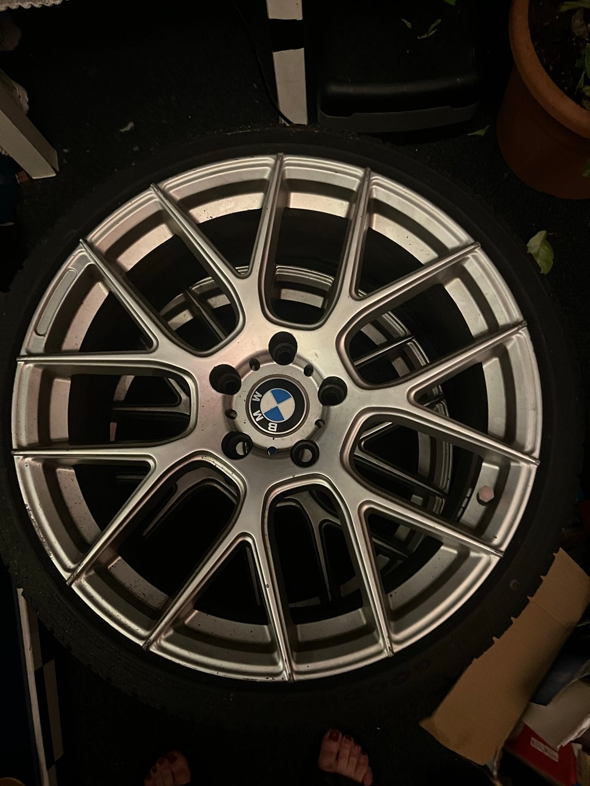 Velgen BMW E46 M 225/35/19R, Auto-onderdelen, Banden en Velgen, Gebruikt, Banden en Velgen, Personenwagen, Ophalen