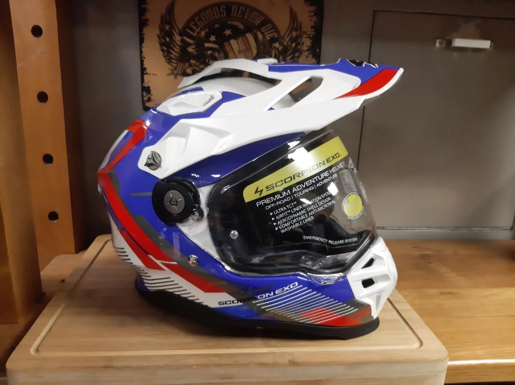 Scorpion ADF 9000 air helm maat S nieuw motor helm of road, Dames, Ophalen of Verzenden, Integraalhelm, S