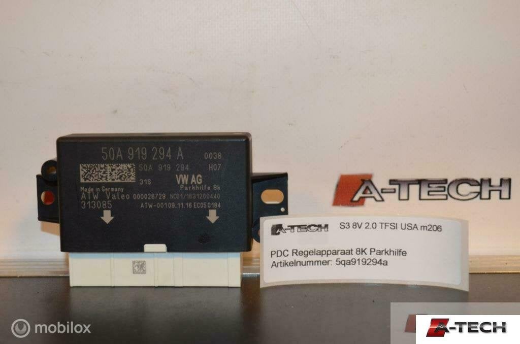 PDC Module 8K Parkhilfe A3 8V 5qa919294a m206, Audi, Gebruikt, Audi, Ophalen of Verzenden