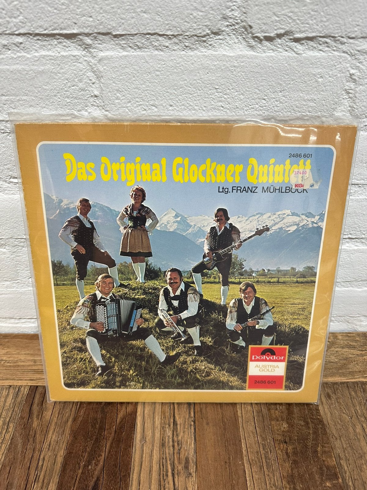 Polka Lp glockner quintet, Ophalen of Verzenden, Zo goed als nieuw, 12 inch, Levenslied of Smartlap
