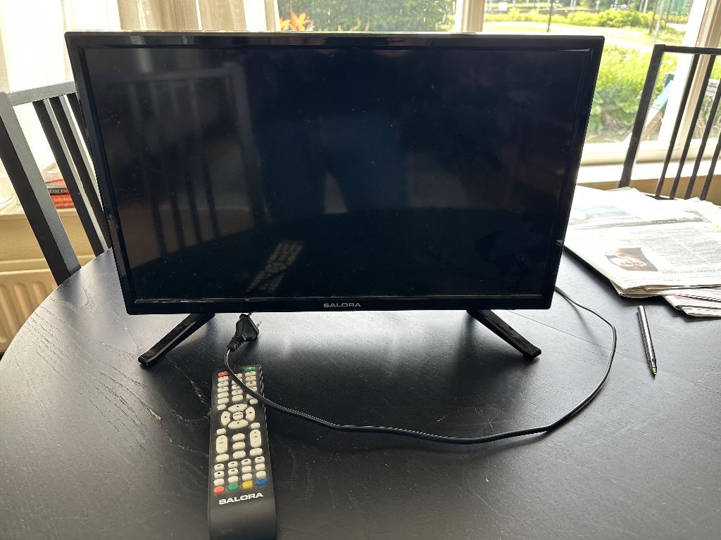 Led TV - Salora - 22 Inch, Audio, Tv en Foto, Televisies, LED, 50 Hz, Zo goed als nieuw, 40 tot 60 cm