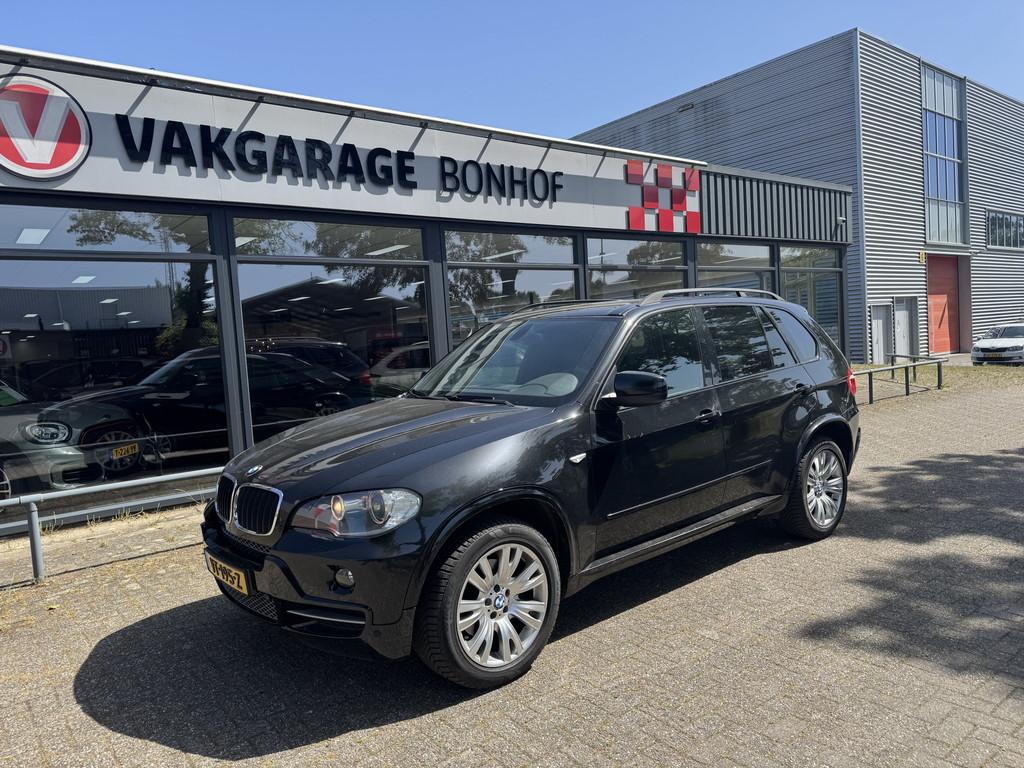 BMW X reihe X5 GRIJSKENTEKEN TREKHAAK-LEER (bj 2008), Auto's, Overige merken, Gebruikt, 2993 cc, Bedrijf