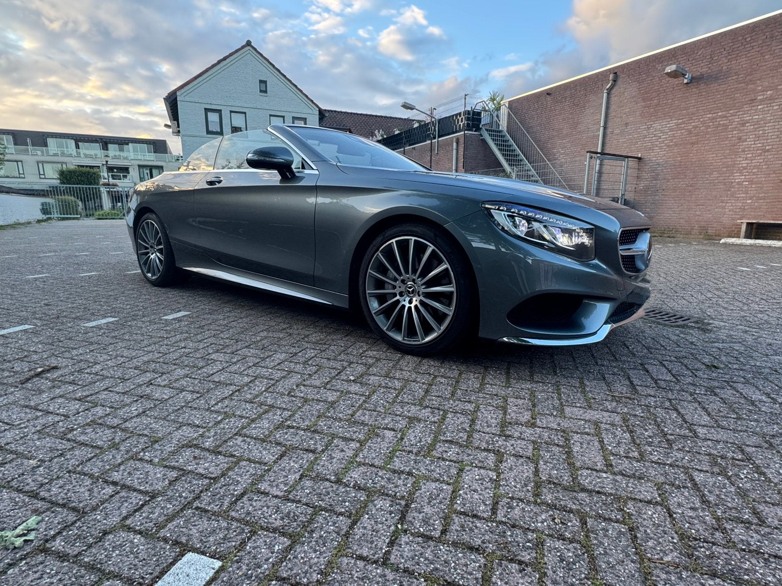 Nederlandse Mb 500S cabriolet V8 alle opties 205.000 nieuw, Automaat, Cabriolet, Leder, Particulier