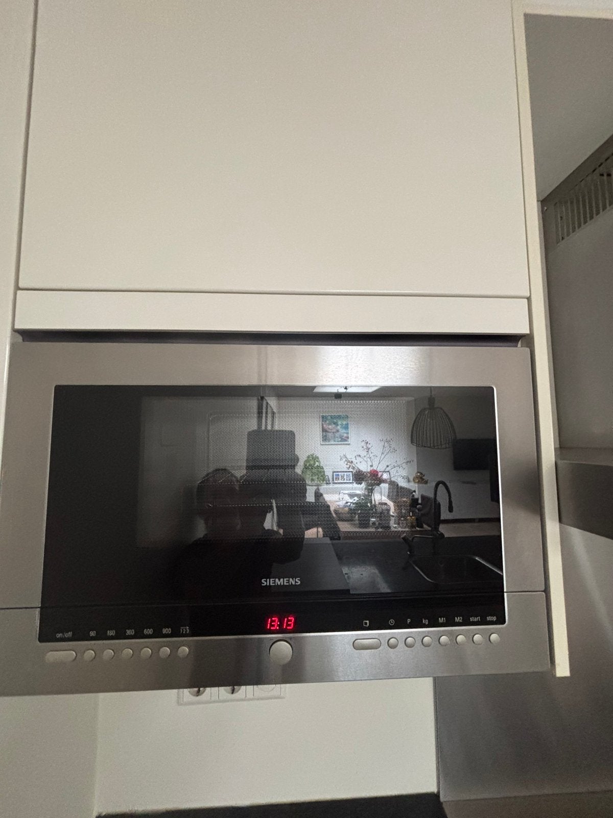 Siemens inbouw magnetron, Ophalen, Zo goed als nieuw, Inbouw