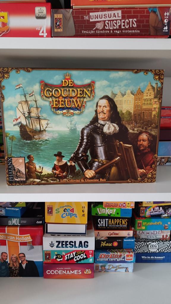 De Gouden Eeuw spel, Drie of vier spelers, Ophalen of Verzenden, Zo goed als nieuw, Phalanx Games