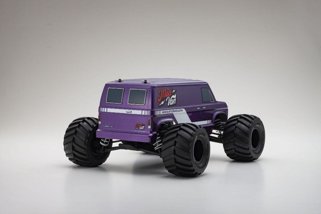 Kyosho MadVan 4WD Fazer MK2 1:10 Readyset - T2 purple, Hobby en Vrije tijd, Modelbouw | Radiografisch | Auto's, Elektro, Auto offroad