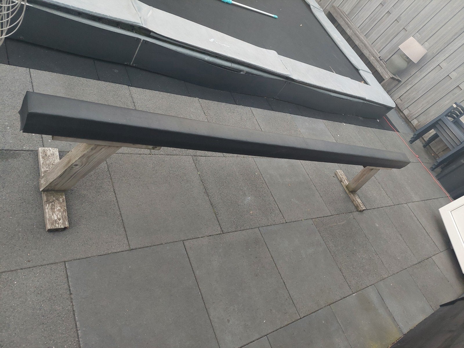 Turnbalk/evenwichtsbalk - 3 meter lang, 56 cm hoog, Ophalen, Gebruikt, Materiaal