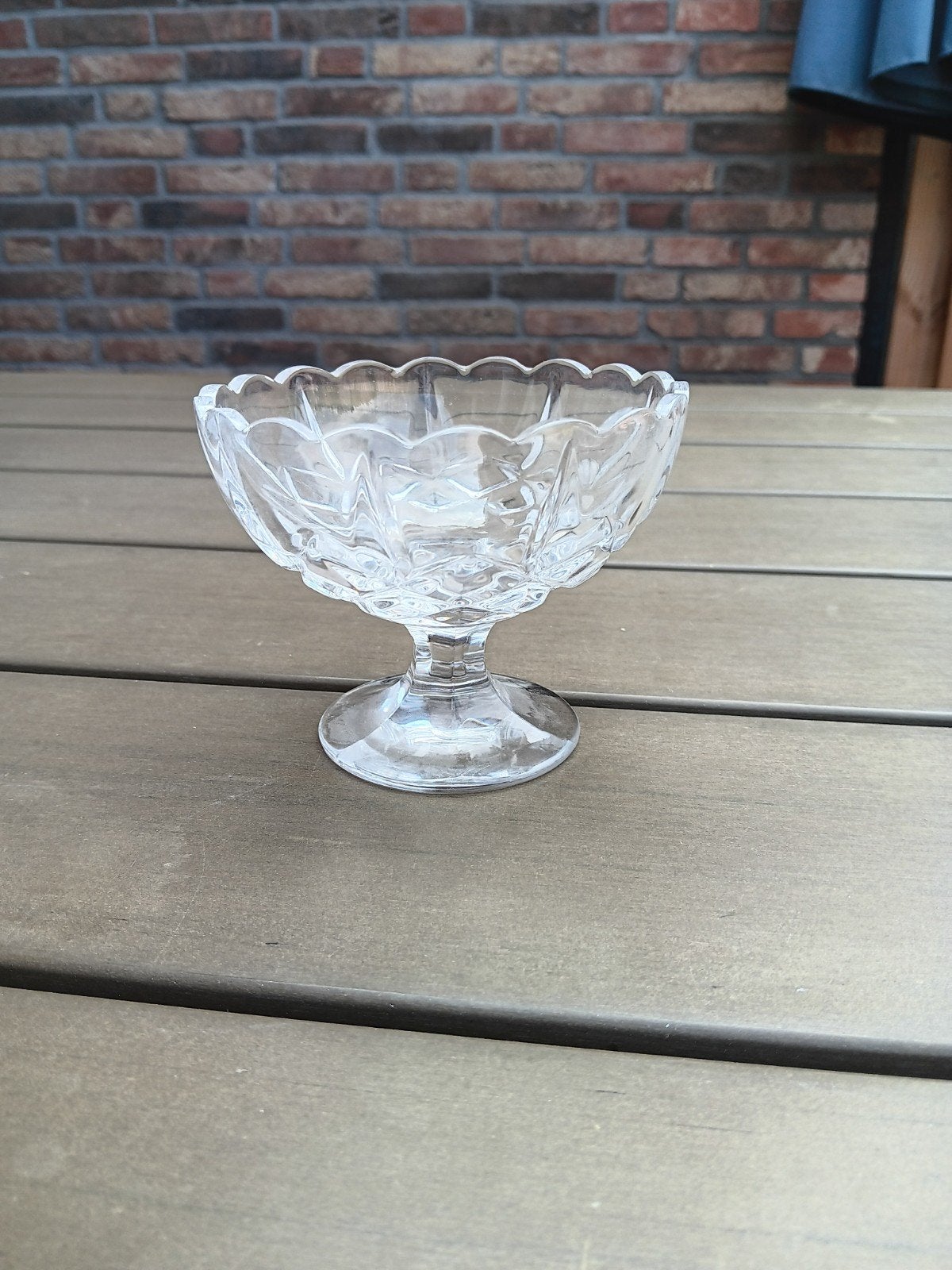 Kristallen Bonbon schaaltjes, Huis en Inrichting, Ophalen, Overige typen, Rond, Glas