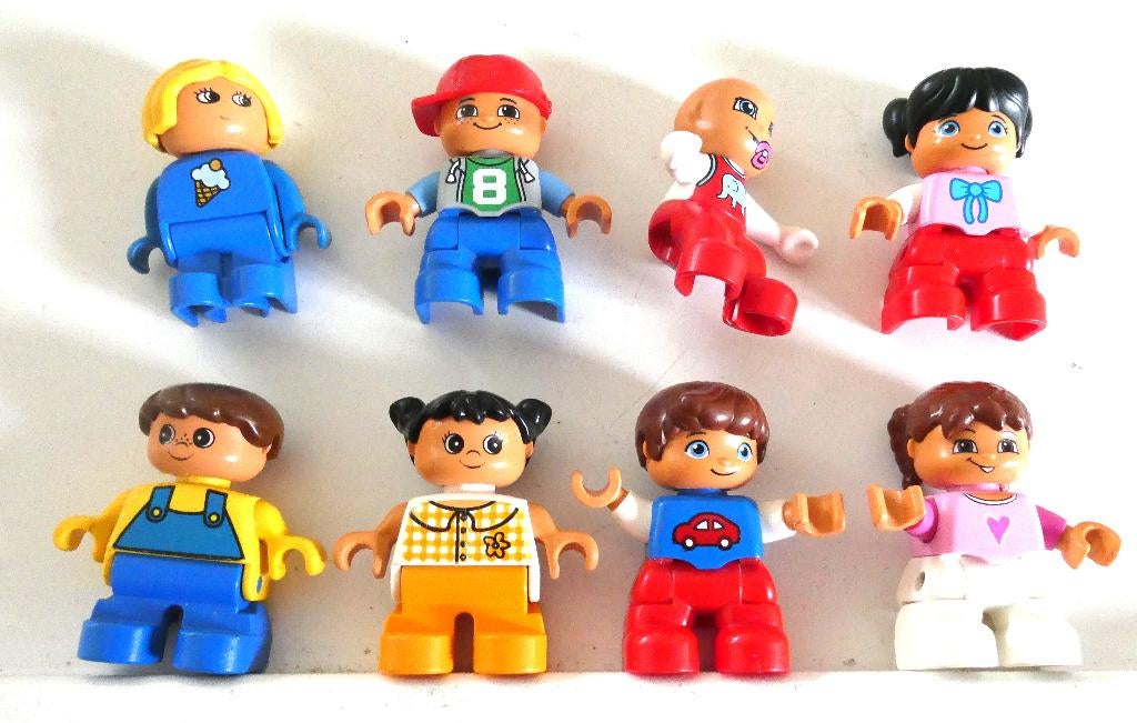 duplo kindpoppetjes  8 voor 15,00, Ophalen, Zo goed als nieuw, Duplo