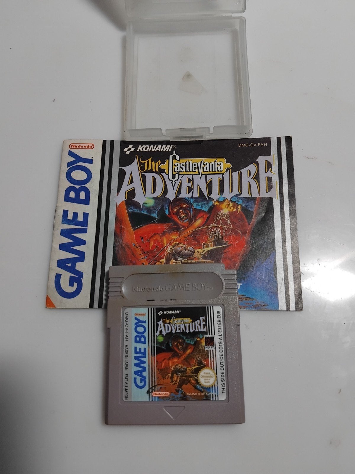 Castlevania Adventure Game Boy (cartridge, case, boekje), Spelcomputers en Games, Avontuur en Actie, Gebruikt, 1 speler, Ophalen of Verzenden