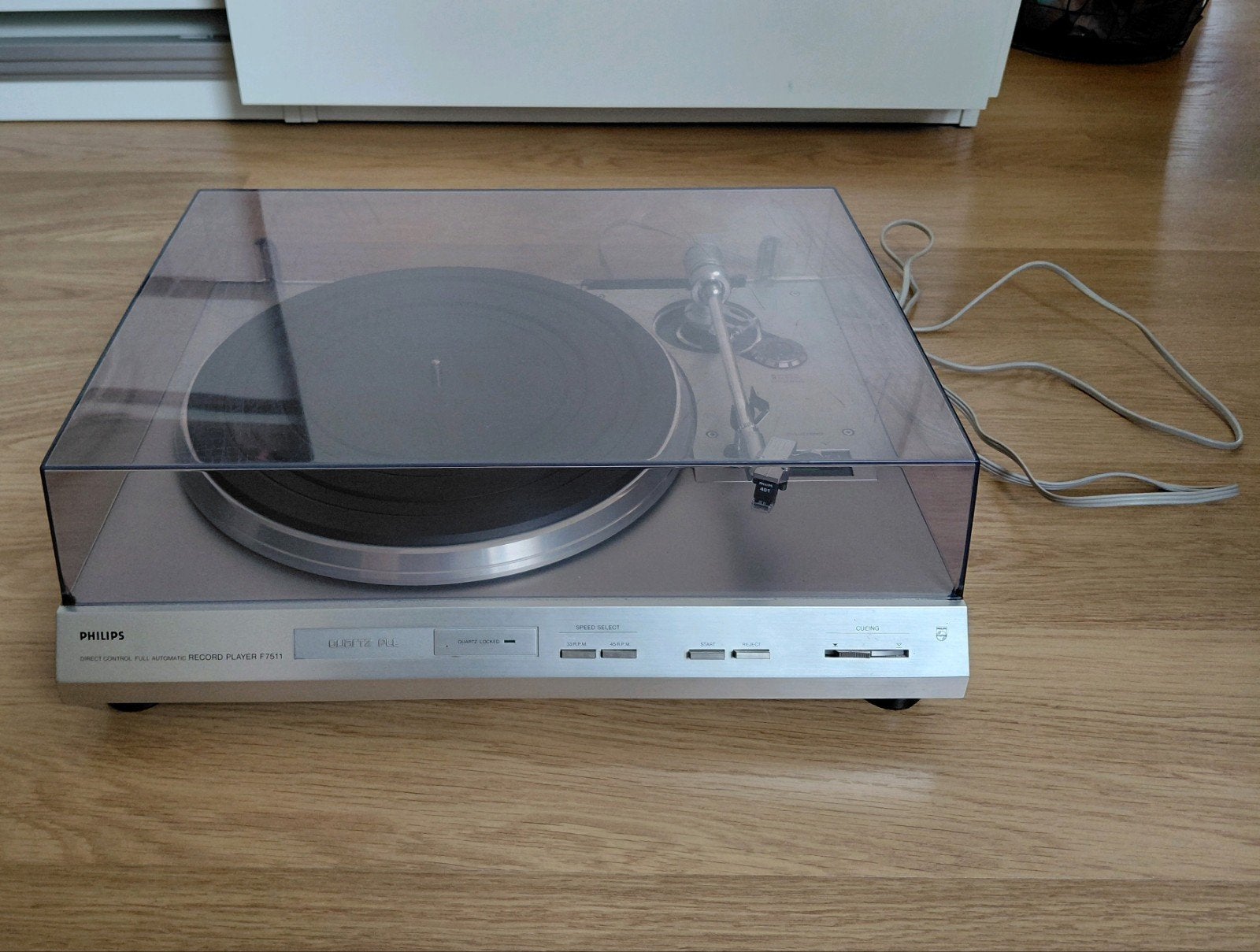 Philips Platenspeler F7511, Audio, Tv en Foto, Ophalen, Gebruikt, Platenspeler, Philips