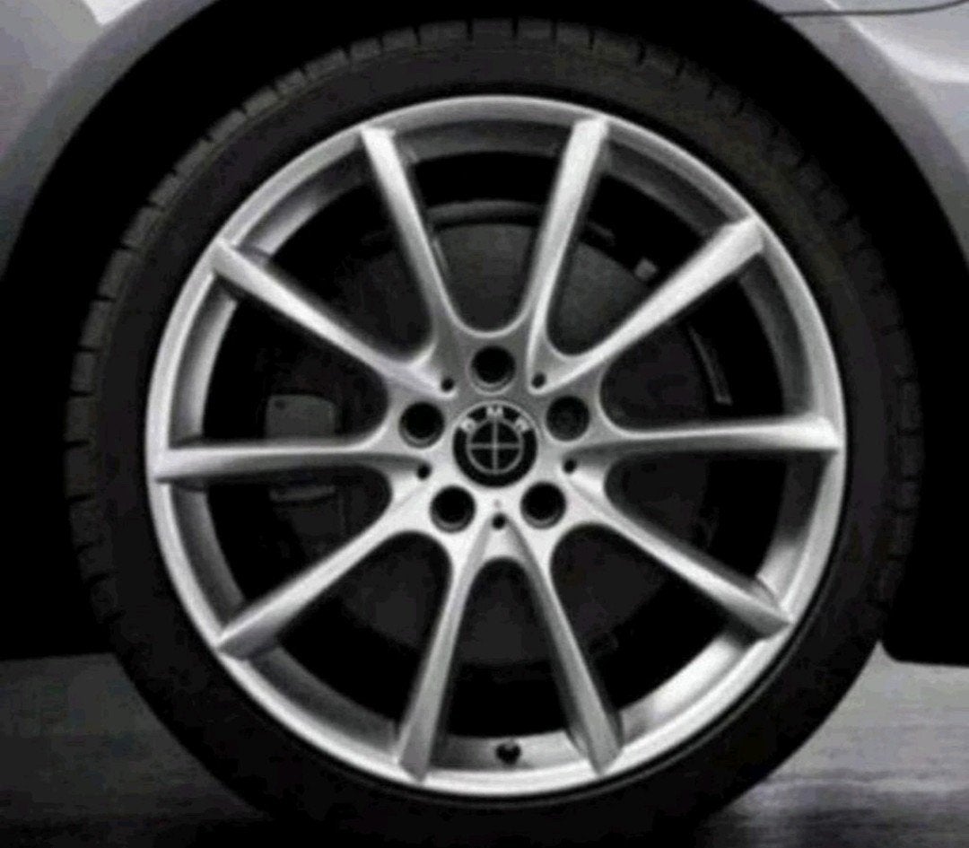 Nieuwe All Black BMW naafdoppen 56 mm, Verzenden