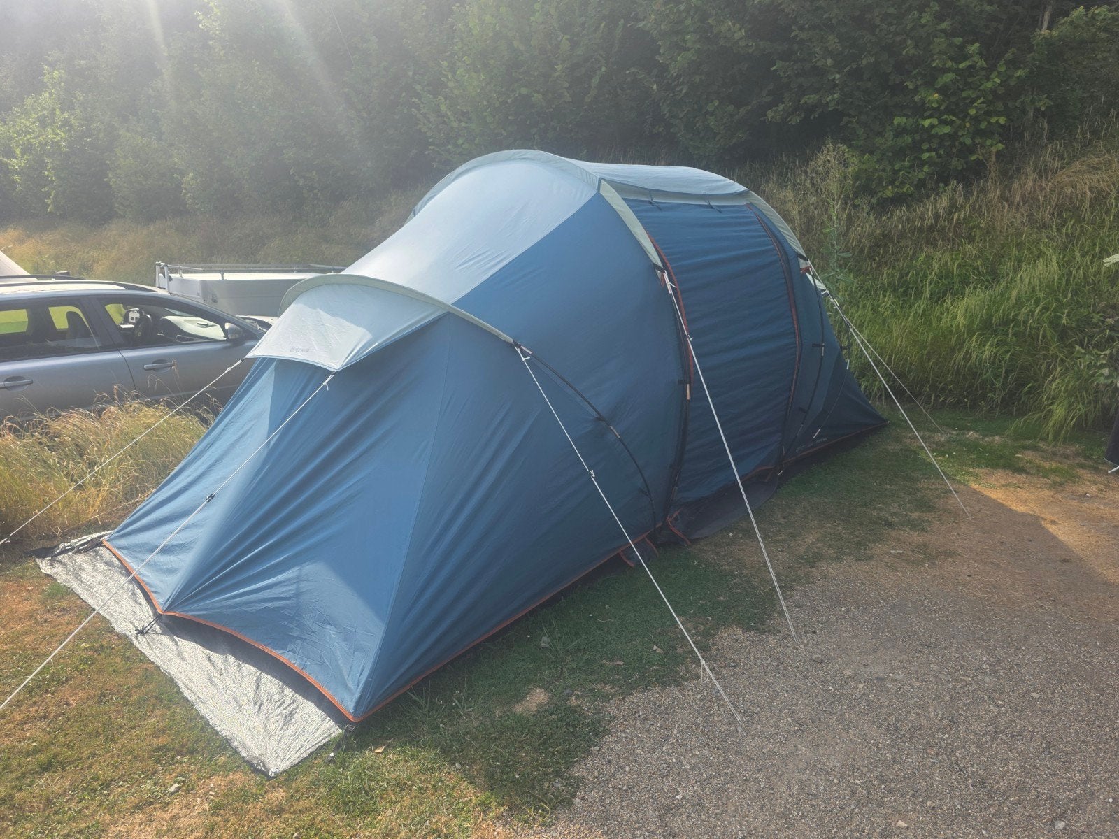 Ruime Quechua Arpenaz 4.2 familietent - 4 personen, Ophalen, Gebruikt, Tot en met 4