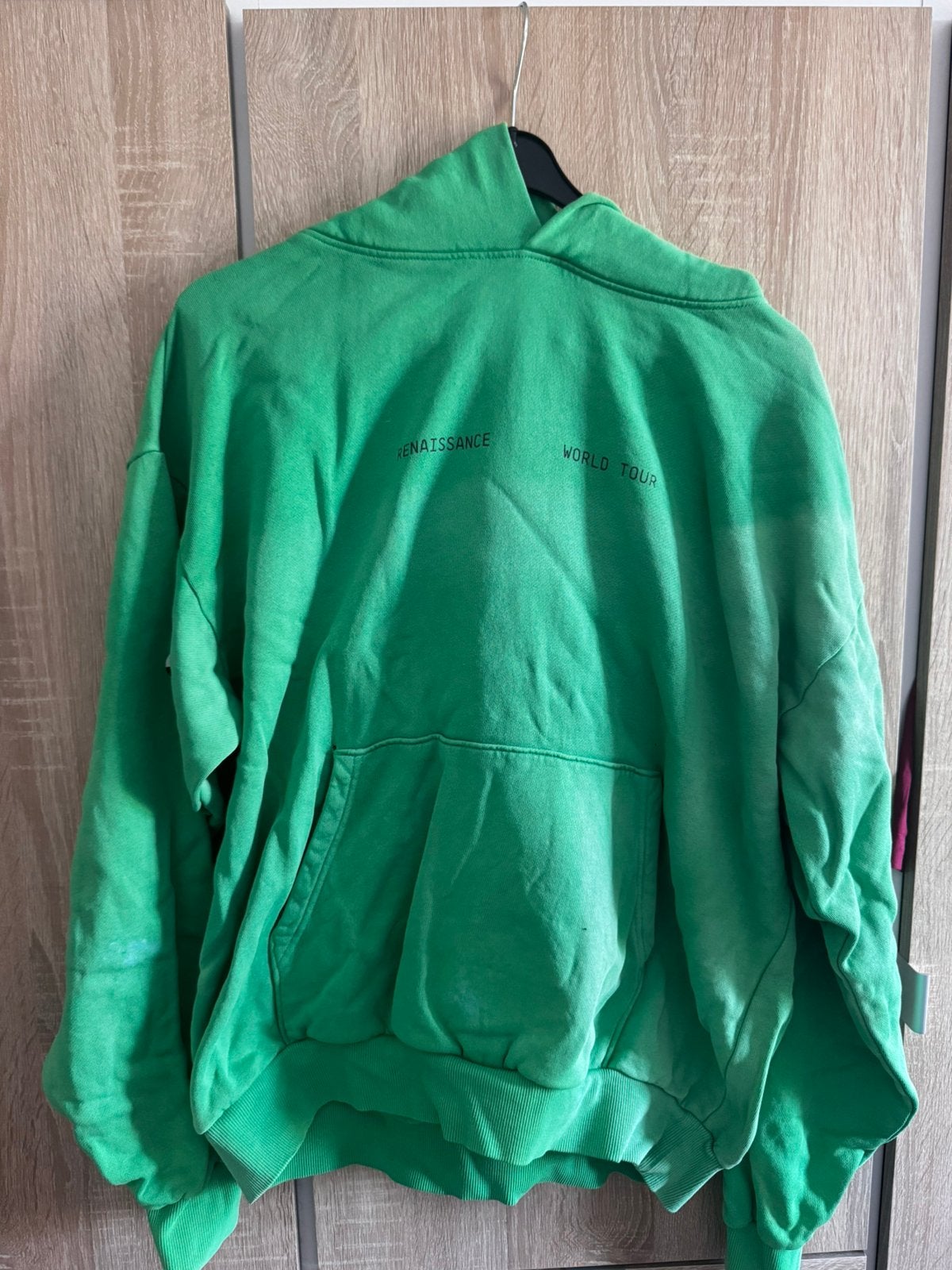 Beyoncé Renaissance groene hoodie in maat L, Ophalen of Verzenden, Zo goed als nieuw, Groen