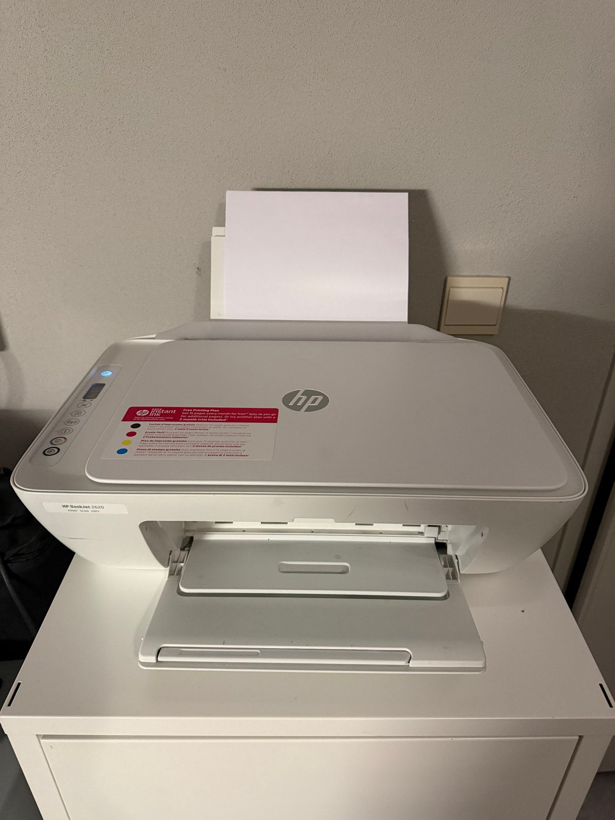 HP DeskJet 2620 All-in-One Printer, Gebruikt, Inkjetprinter, All-in-one, Kleur printen