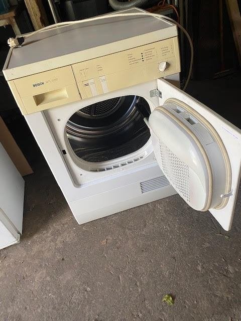 bosch wasdroger met defect, Witgoed en Apparatuur, Wasdrogers, Ophalen, Gebruikt, Luchtafvoer, 85 tot 90 cm