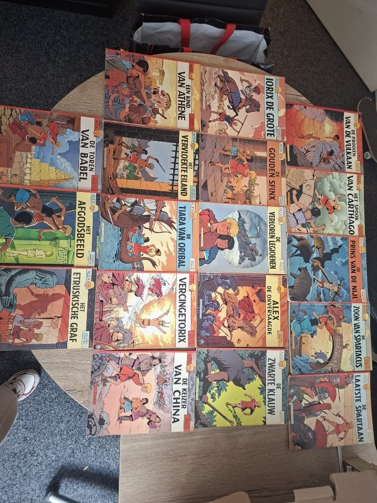 Alex, Meerdere stripboeken, Ophalen, Gelezen, Jacoues Martin