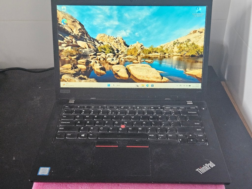 Lenovo ThinkPad L480 i3 - Windows 11 - Touchscreen, Gebruikt, 2 tot 3 Ghz, Qwerty, 8 GB