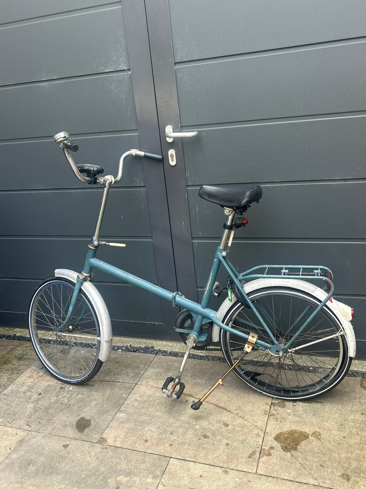Leuke vintage Batavus vouwfiets (Blauw), Ophalen, Zo goed als nieuw, 20 inch of meer, Batavus