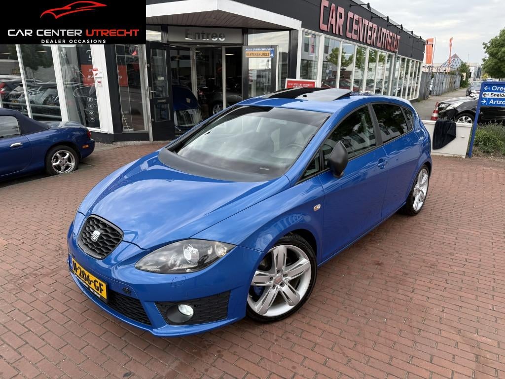 SEAT Leon 2.0 TFSI FR airco navi elec schuifkanteldak, Auto's, Seat, Euro 5, Gebruikt, 1295 kg, 4 cilinders