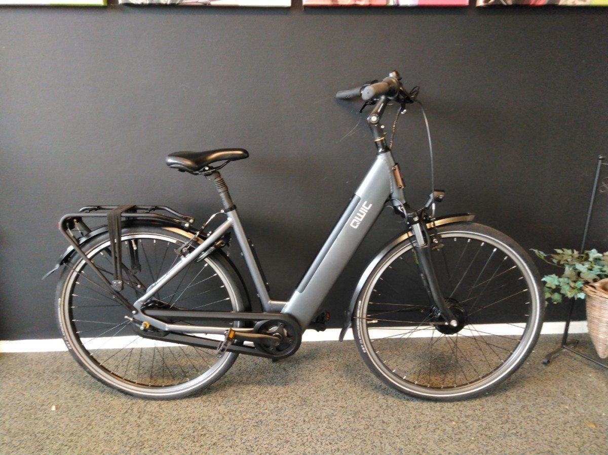 Qwic Qwic Urban FN7 | M | 504 WH | 10532 km Dames Stone Grey, Fietsen en Brommers, Ophalen, Qwic, Gebruikt, -