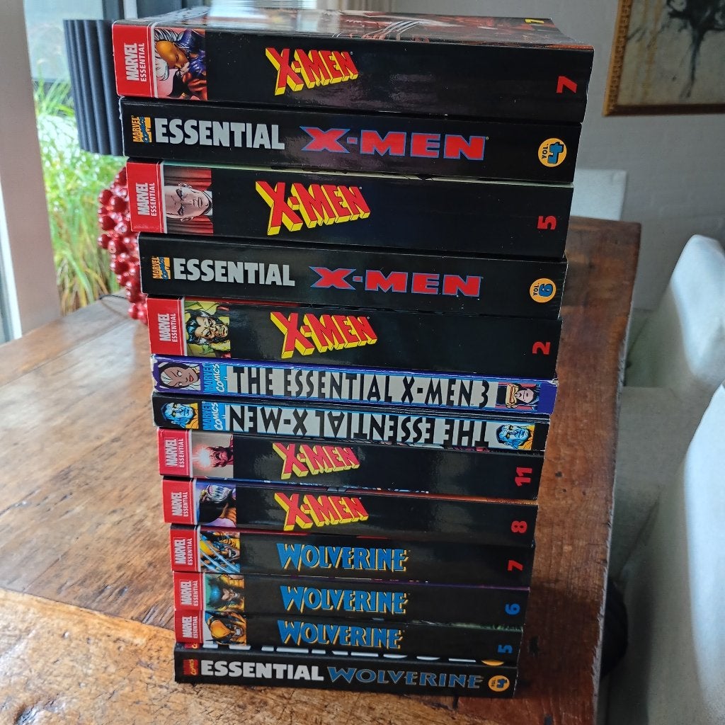 The essential X-Men en Wolverine verzamelalbums, Amerika, Chris Claremont, Ophalen of Verzenden, Zo goed als nieuw