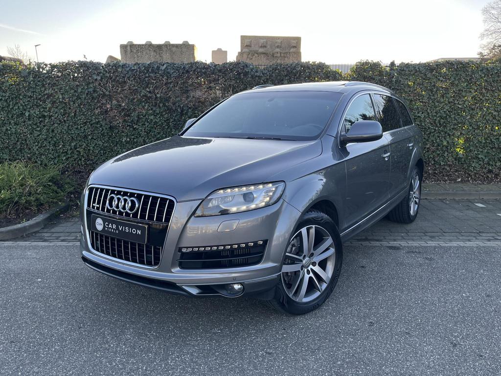 Audi Q7 3.0 TDI quattro 7p * Carplay * Pano * Led * Luxe uit, Auto's, Audi, Automaat, Gebruikt, Euro 6, 7 stoelen