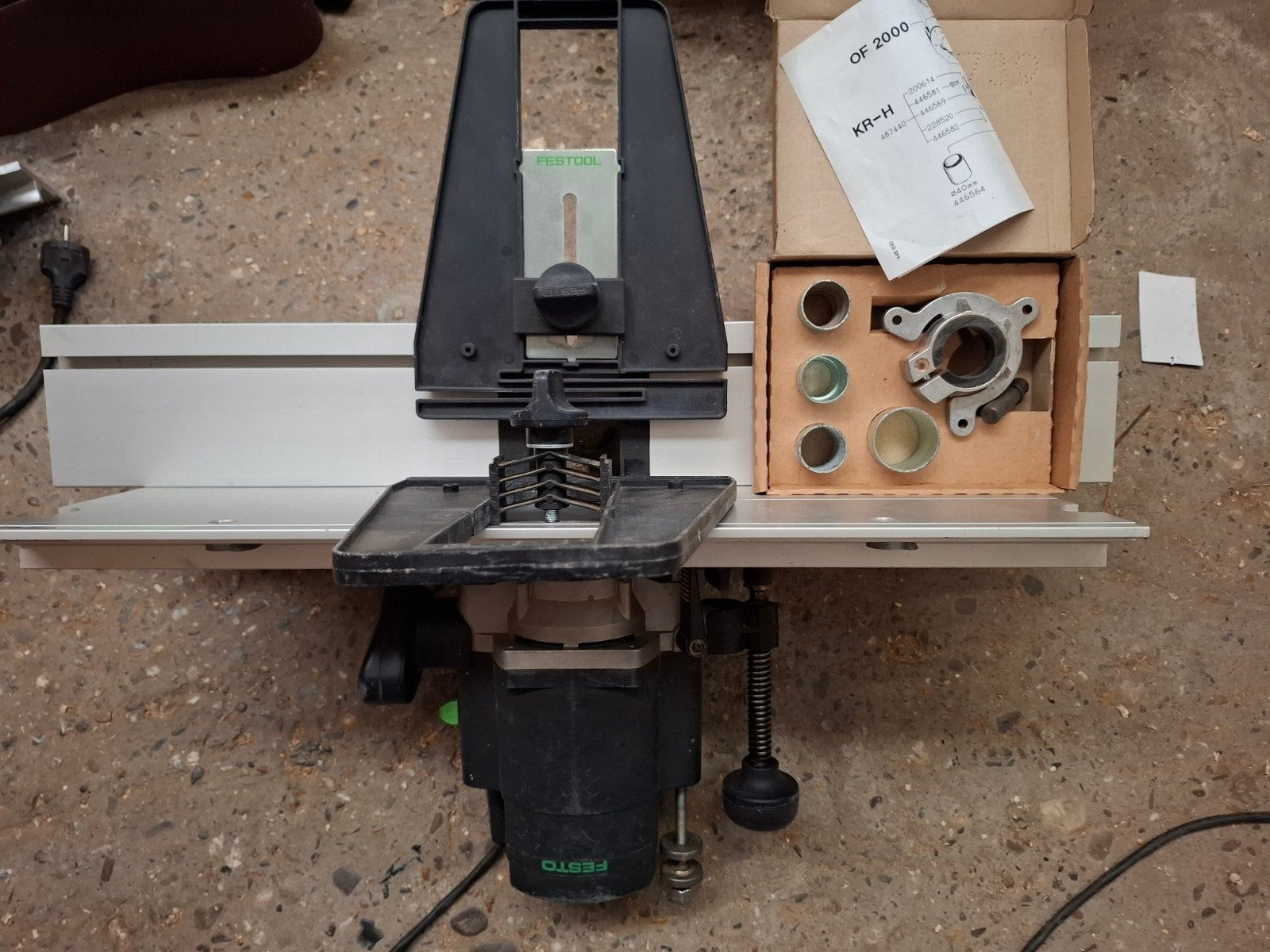 festool of2000 freesmodule met bovenfrees of2000, Doe-het-zelf en Verbouw, Ophalen