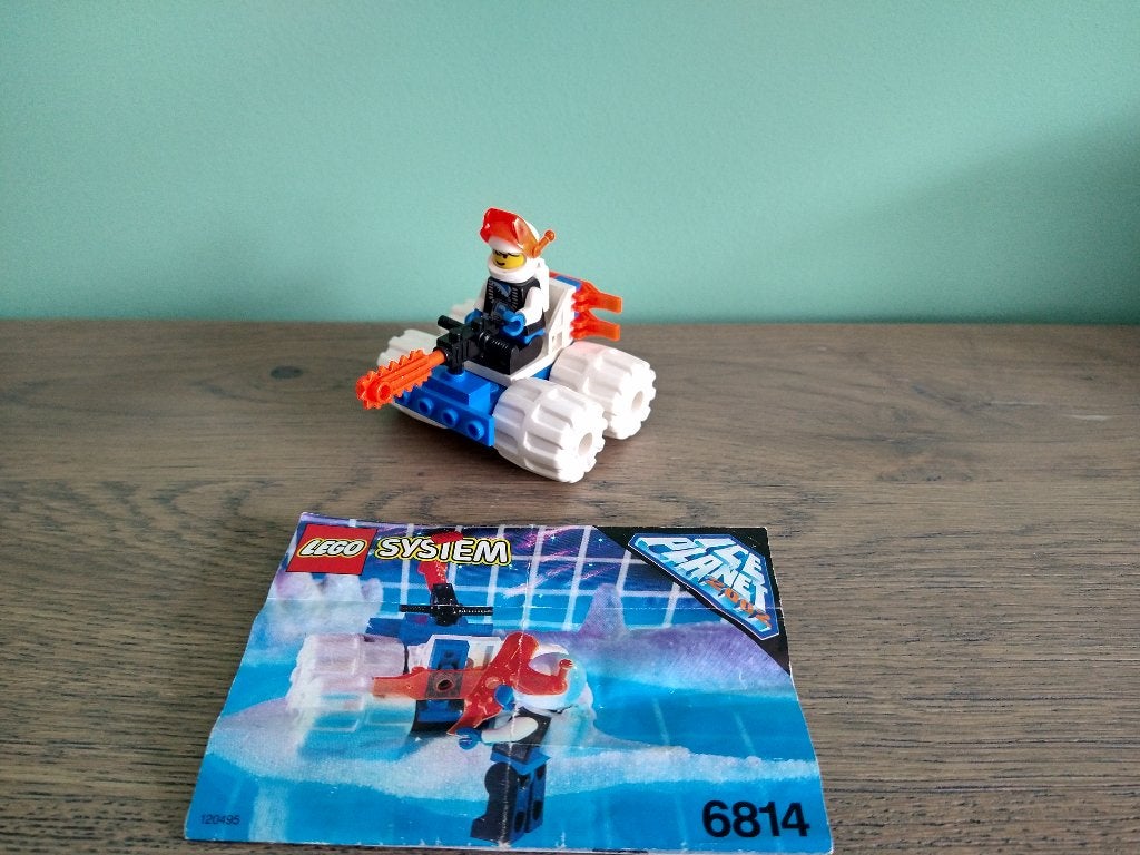 Lego ICE planet 6814 Ice tunnelator, Compleet, Lego, Ophalen of Verzenden, Zo goed als nieuw