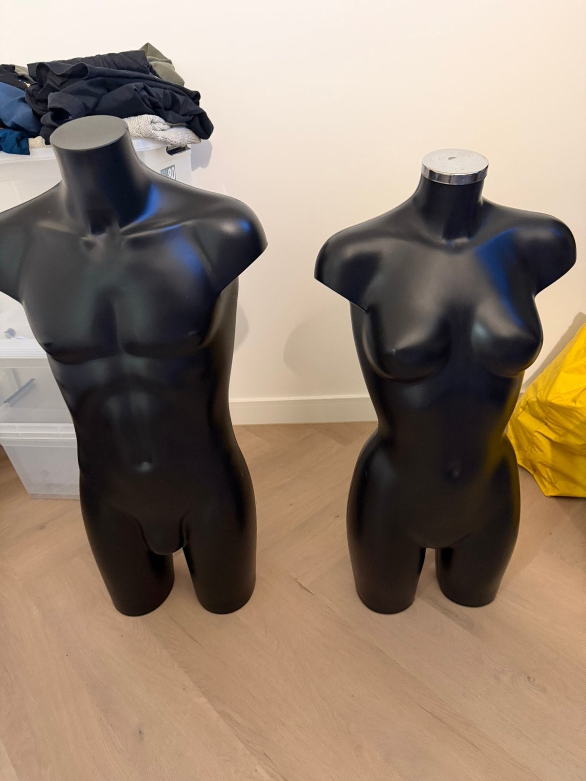 Paspop set man&vrouw, Hobby en Vrije tijd, Ophalen, Zo goed als nieuw, Paspop