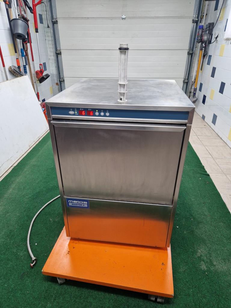 Vaatwasser snelwasser Metos master, Ophalen, Gebruikt, Vrijstaand, 45 tot 60 cm