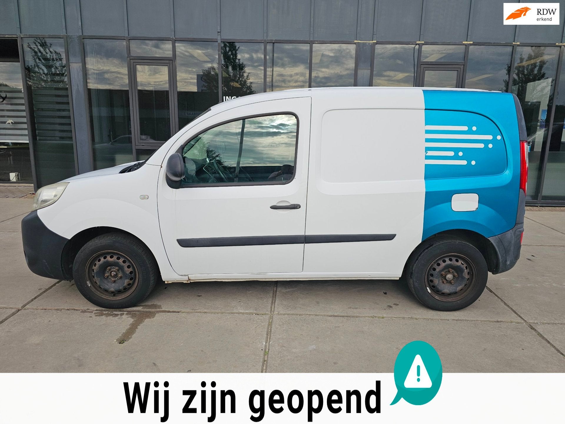 Renault Kangoo Express 1.5 dCi 75 Express Comfort S&S - Airc, Auto's, Voorwielaandrijving, Gebruikt, Zwart, 4 cilinders