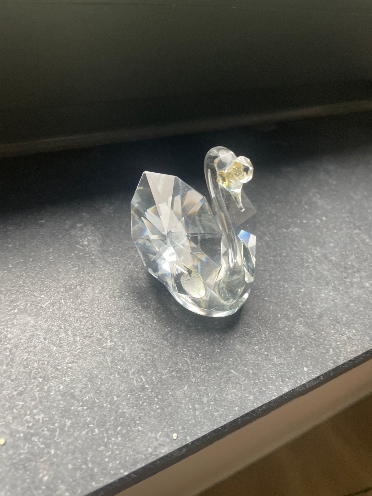 Swarovski Kristallen Zwaan Beeldje - Elegant Decoratie, Verzamelen, Ophalen of Verzenden, Zo goed als nieuw, Figuurtje