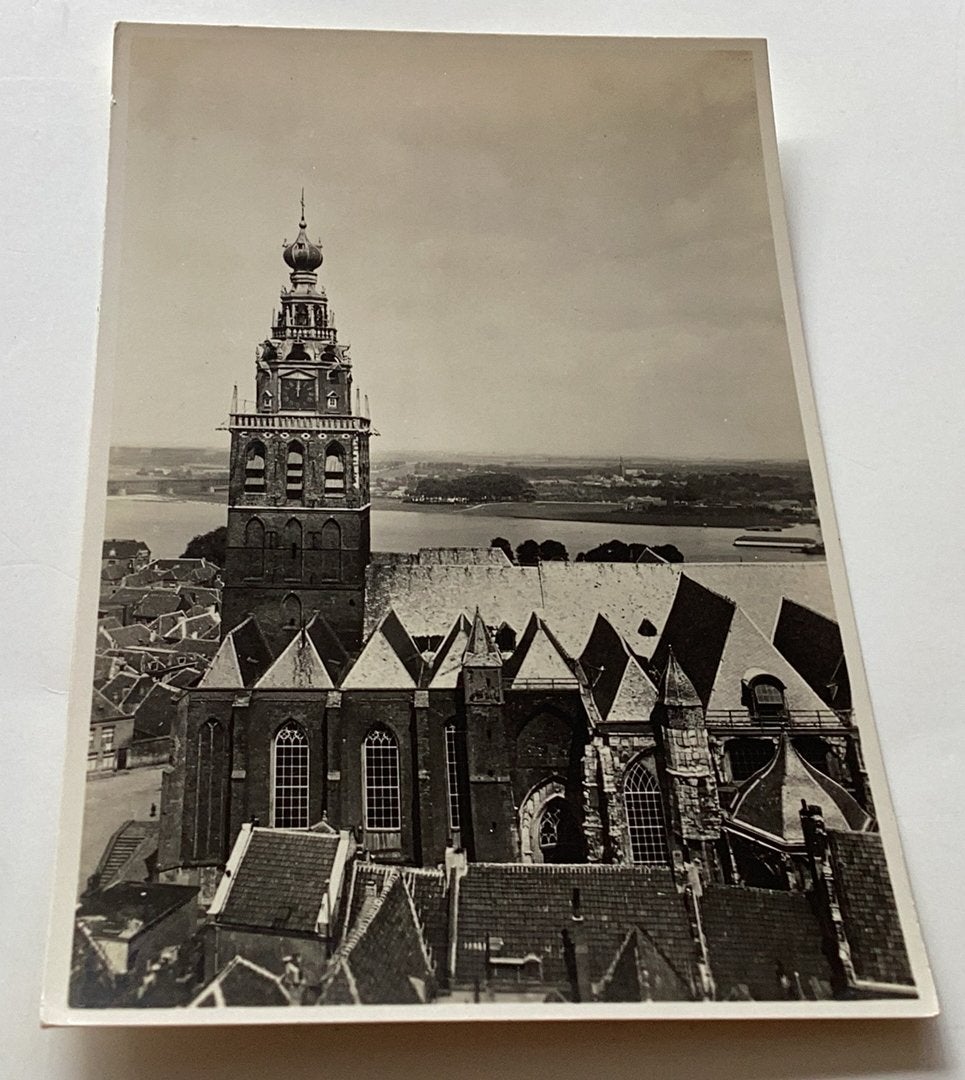 Nijmegen Groote Stevenskerk uit 1938, Ophalen of Verzenden, 1920 tot 1940, Gelderland