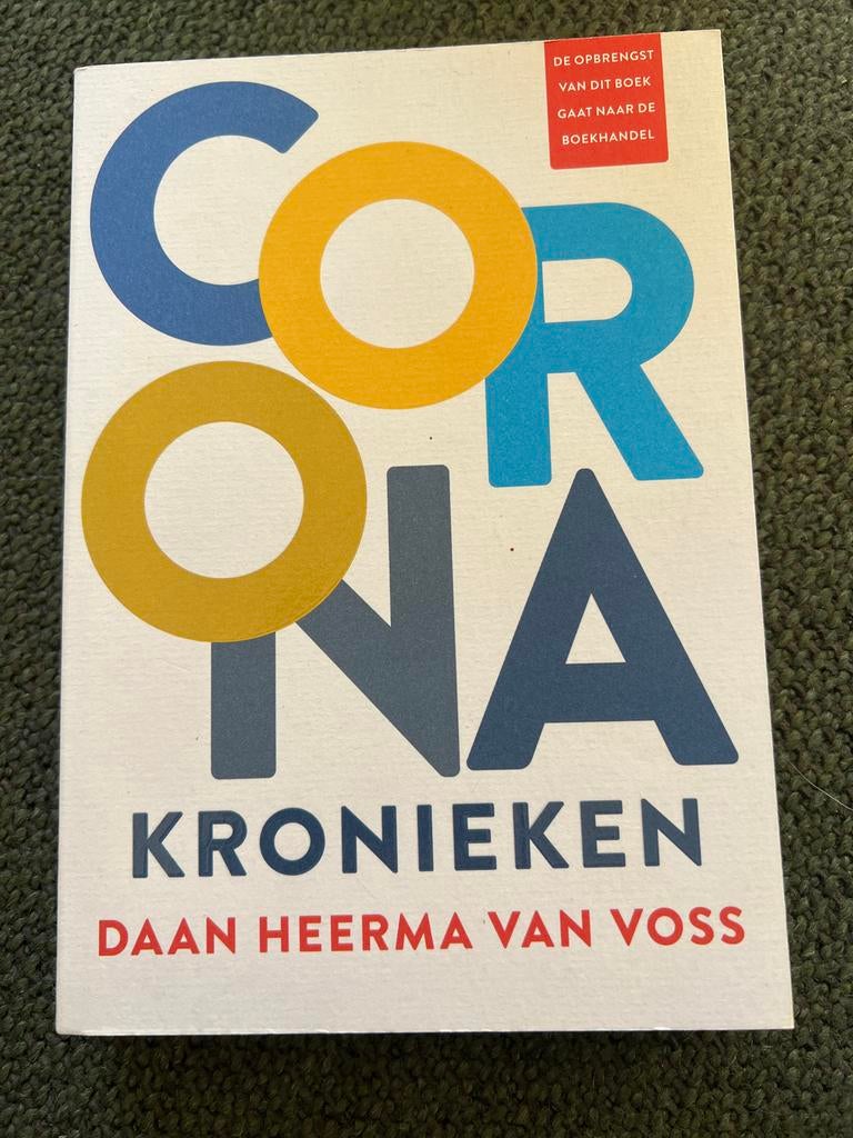Corona Kronieken - Daan Heerma van Voss, Boeken, Ophalen of Verzenden, Nieuw, Nederland