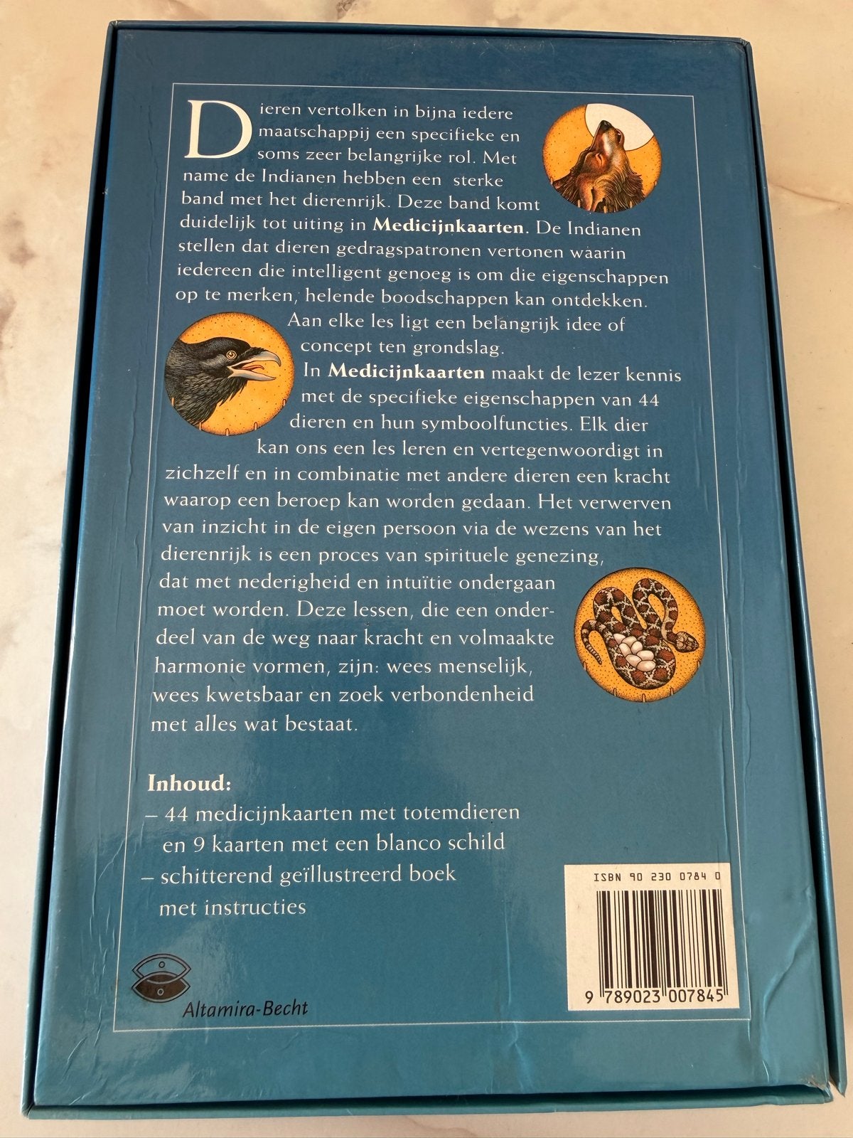 Medicijn Kaarten: Dieren als Symbolen van Helende Kracht, Boeken, Ophalen of Verzenden, Gelezen, Spiritualiteit algemeen, Overige typen