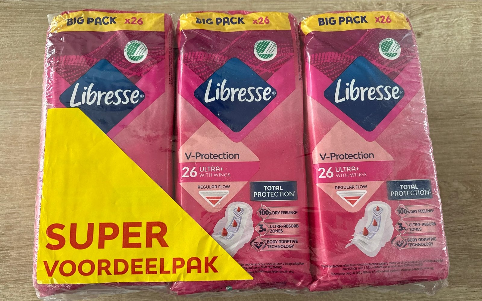 6x3 pakken libresse, Ophalen of Verzenden, Nieuw, Overige typen