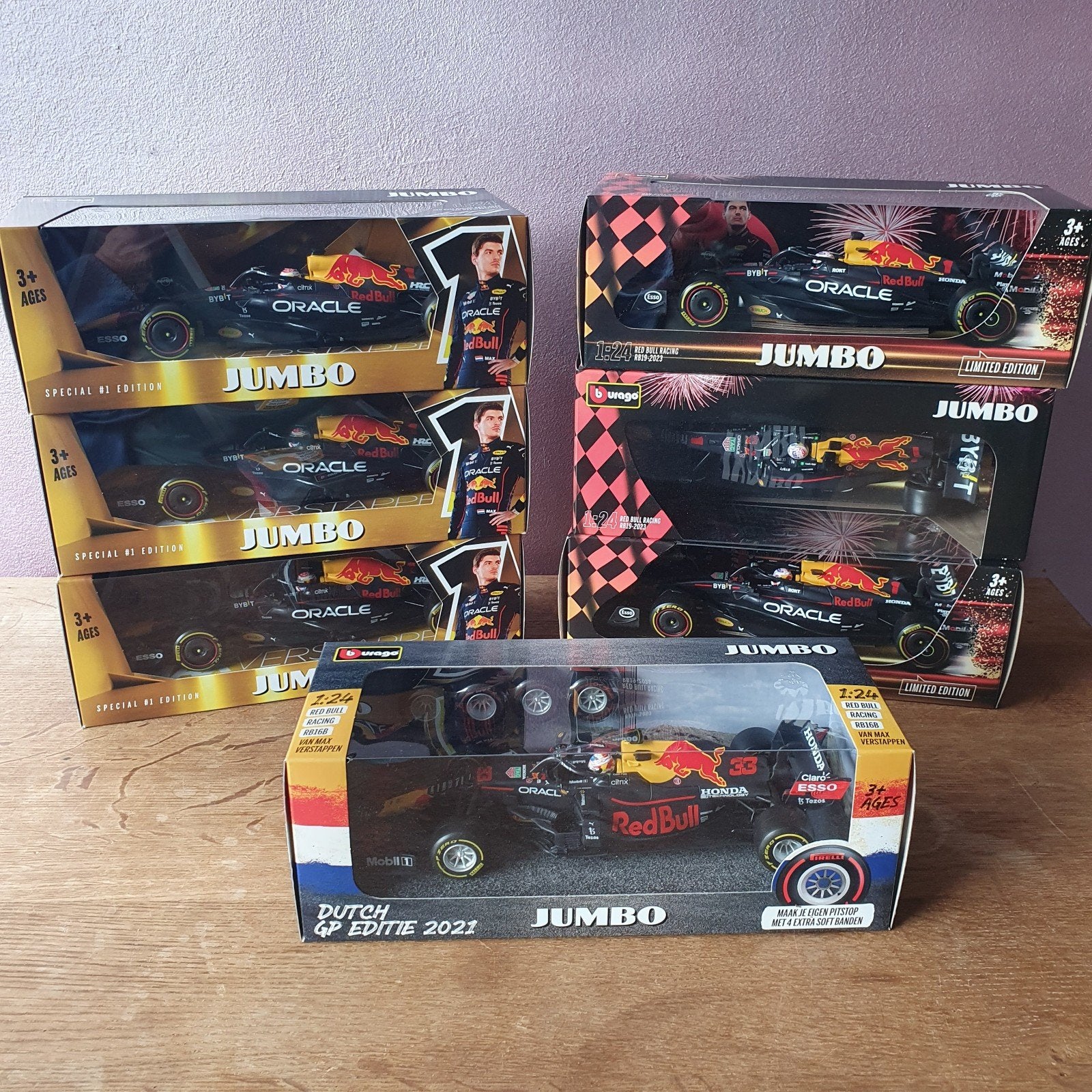 max verstappen auto's, Ophalen, Bburago