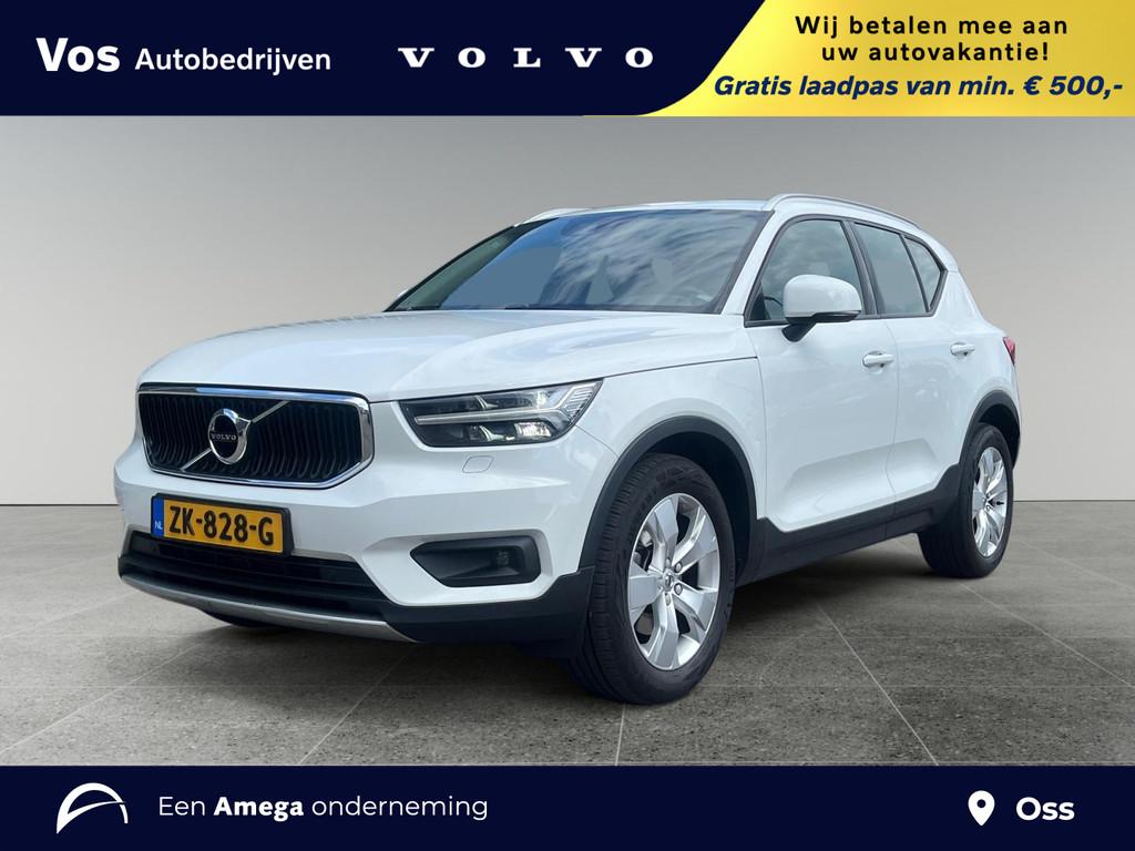 Volvo XC40 T4 Momentum Pro | Vos geleverd en onderhouden | B, Auto's, Volvo, 12 maanden, 15 km/l, Euro 6, Leder en Stof