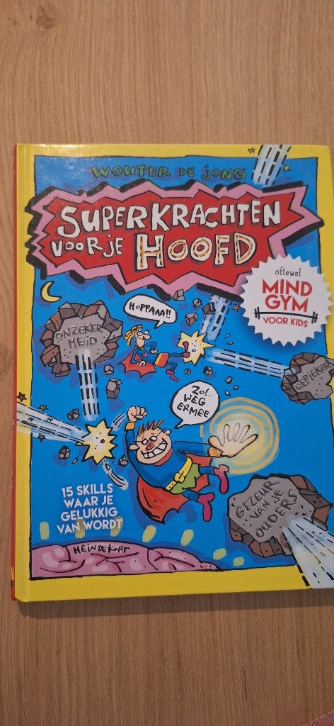 Boek superkrachten voor je hoofd, Boeken, Kinderboeken | Jeugd | 10 tot 12 jaar, Ophalen, Gelezen, Wouter de Jong, Non-fictie