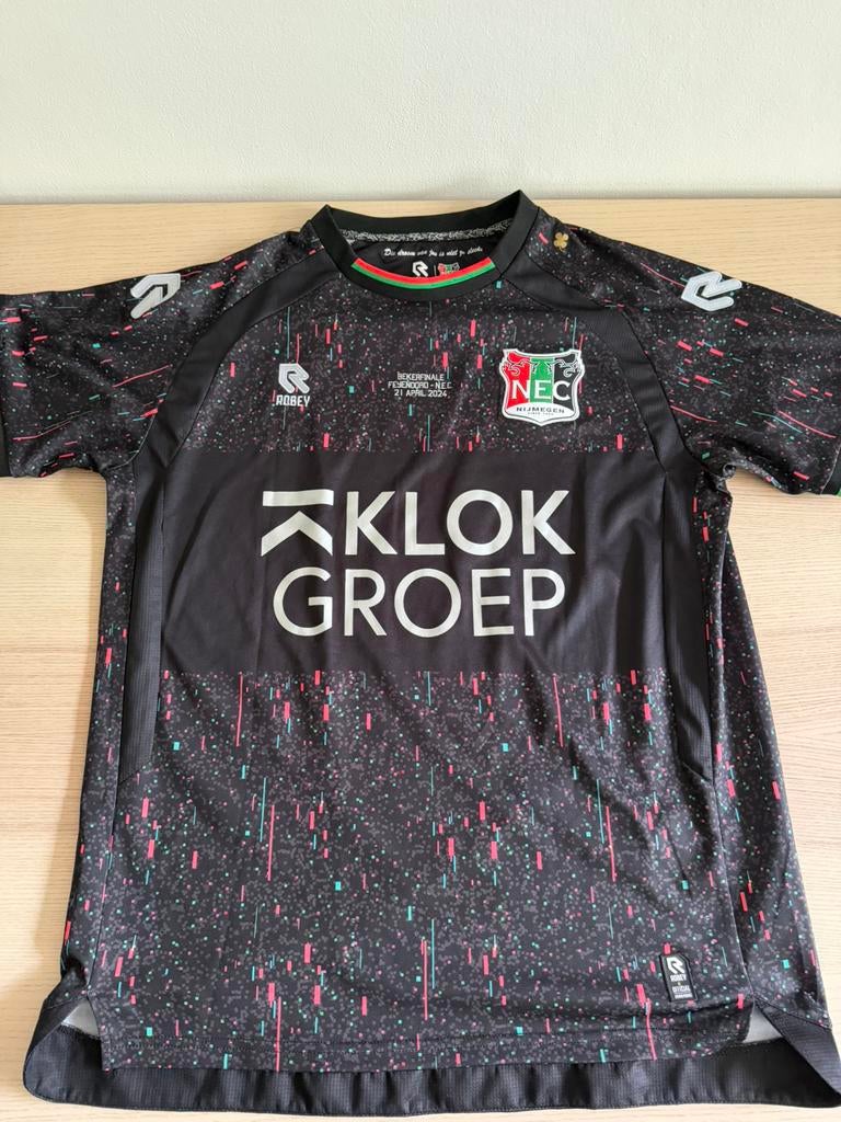 NEC Bekerfinale shirt 2023/2024 Maat XL, Sport en Fitness, Maat XL, Ophalen of Verzenden, Zo goed als nieuw, Shirt